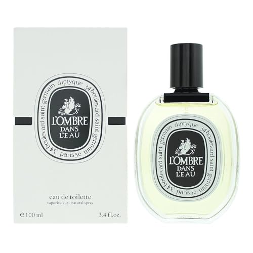 Diptyque L'ombre Dans L'eau Eau De Toilette Spray For Women 100Ml 3.4 Fl Oz (Pack of 1)