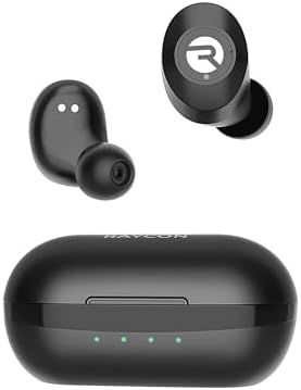 Raycon Everyday Earbuds Classic Bluetooth Wireless with Microphone - Stereo Sound, Active Noise Canceling, in-Ear Bluetooth Headset True Wireless Earbuds 32 Hours Playtime (Black)